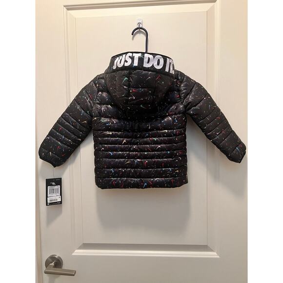 Nike Girls Toddler Puffer Jacket - Size 2 Toddler - Picture 2 of 8